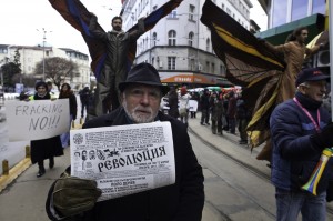 Protest protiv prouchvaneto i dobiva na shistov gaz - 14.01.2012